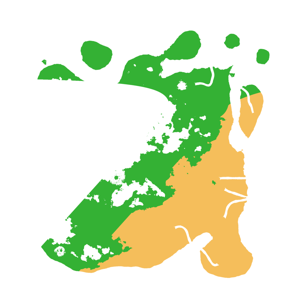 Biome Rust Map: Procedural Map, Size: 3000, Seed: 1051018786