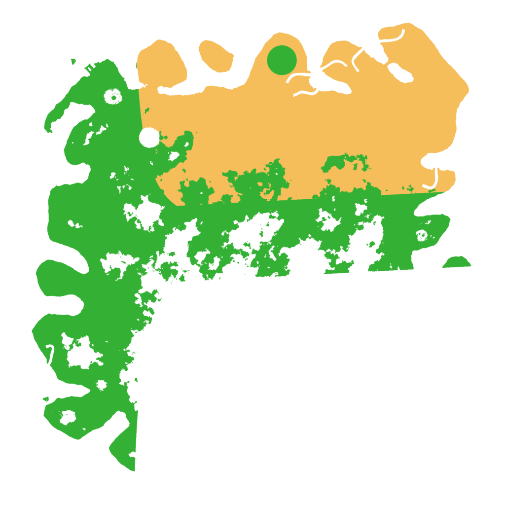 Biome Rust Map: Procedural Map, Size: 4500, Seed: 297848