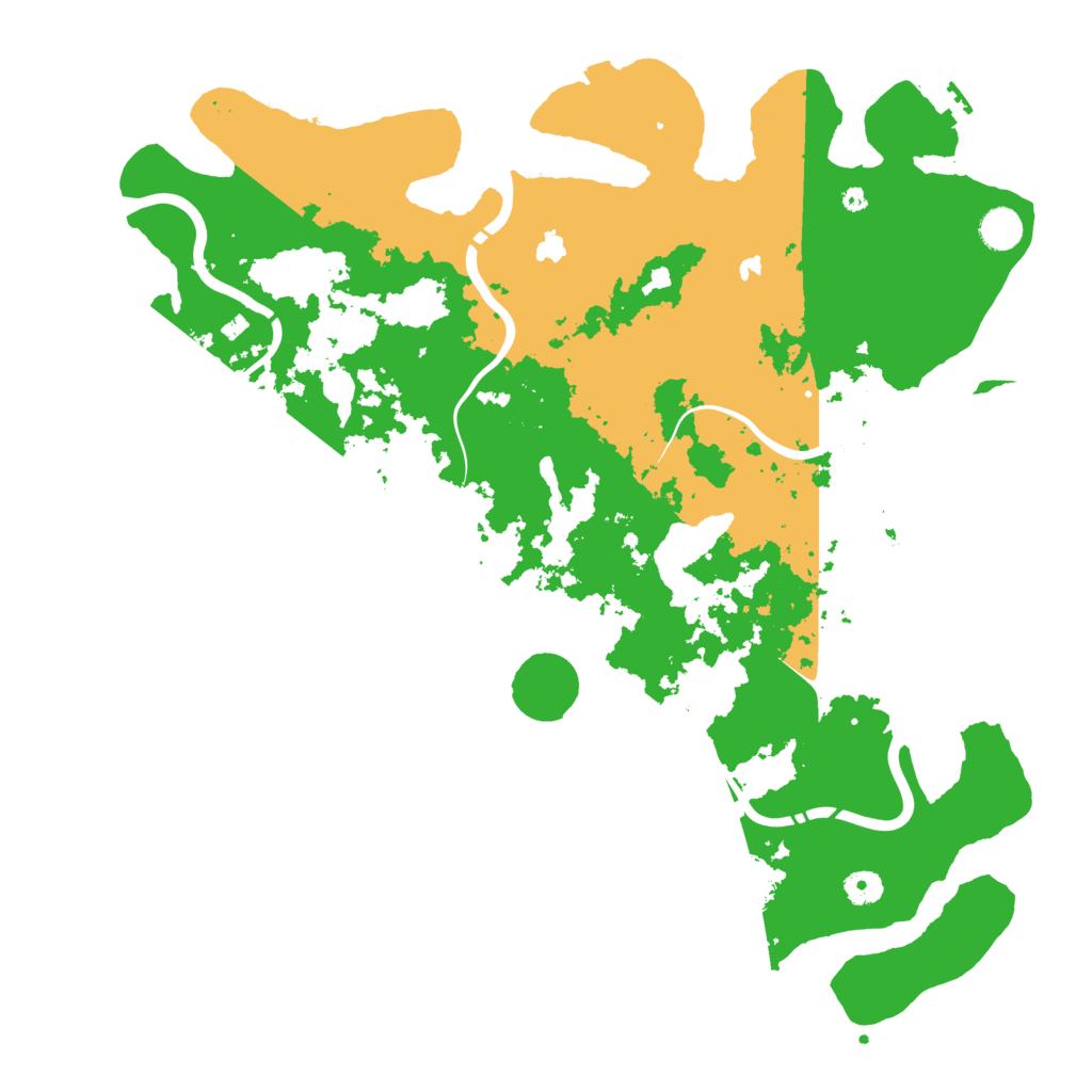 Biome Rust Map: Procedural Map, Size: 4500, Seed: 3911904