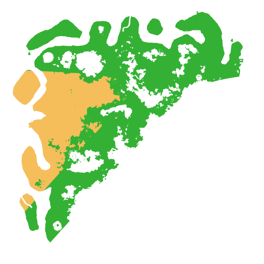 Biome Rust Map: Procedural Map, Size: 4500, Seed: 48569