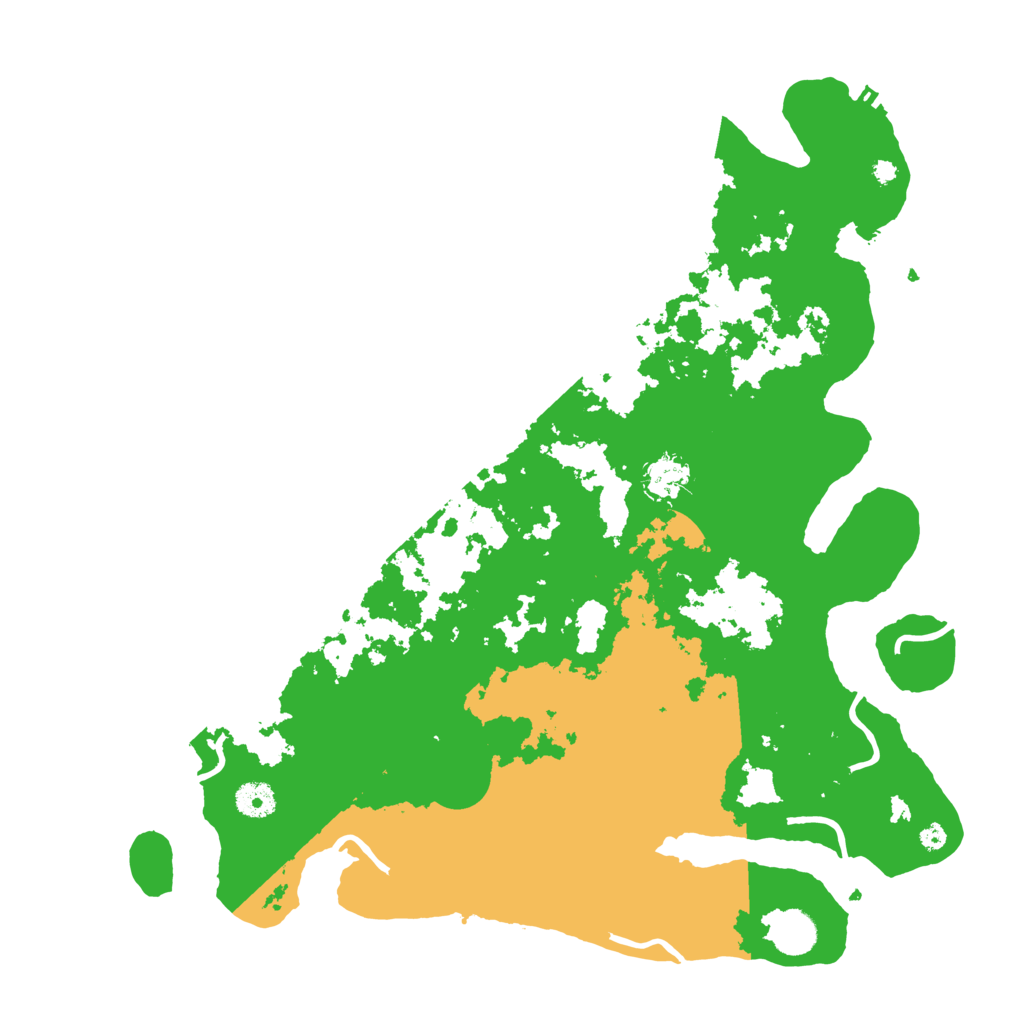 Biome Rust Map: Procedural Map, Size: 4050, Seed: 1909635364