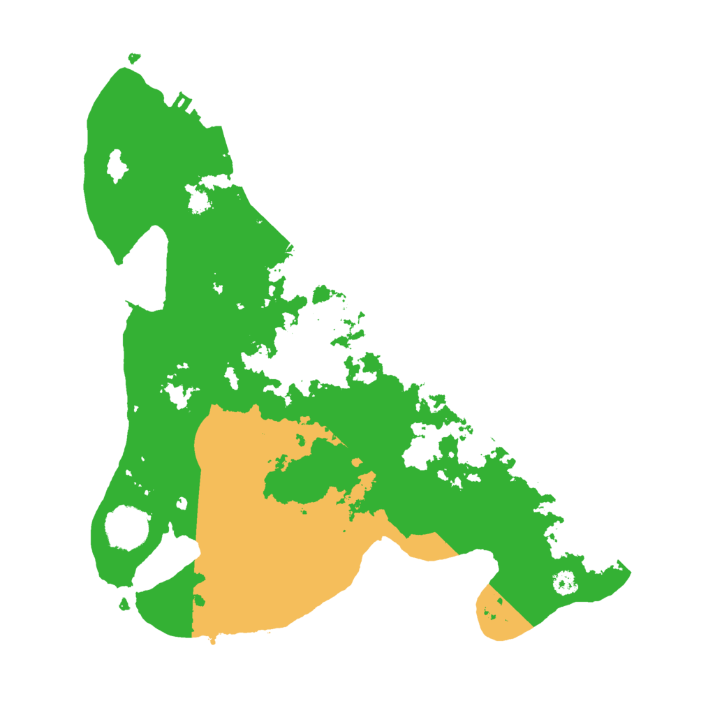 Biome Rust Map: Procedural Map, Size: 3000, Seed: 71010120