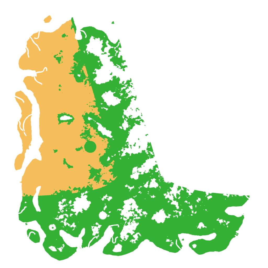 Biome Rust Map: Procedural Map, Size: 6000, Seed: 487631453