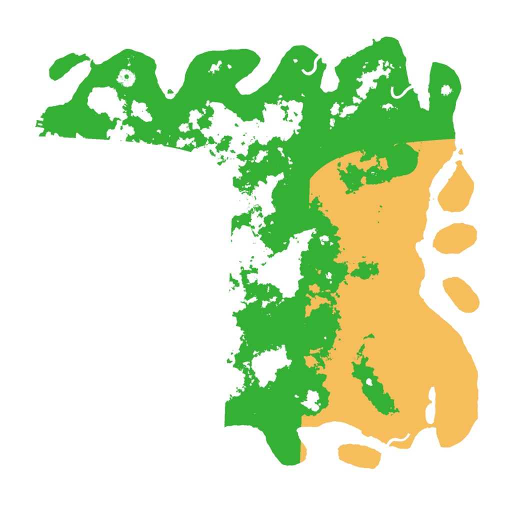 Biome Rust Map: Procedural Map, Size: 4500, Seed: 2609296