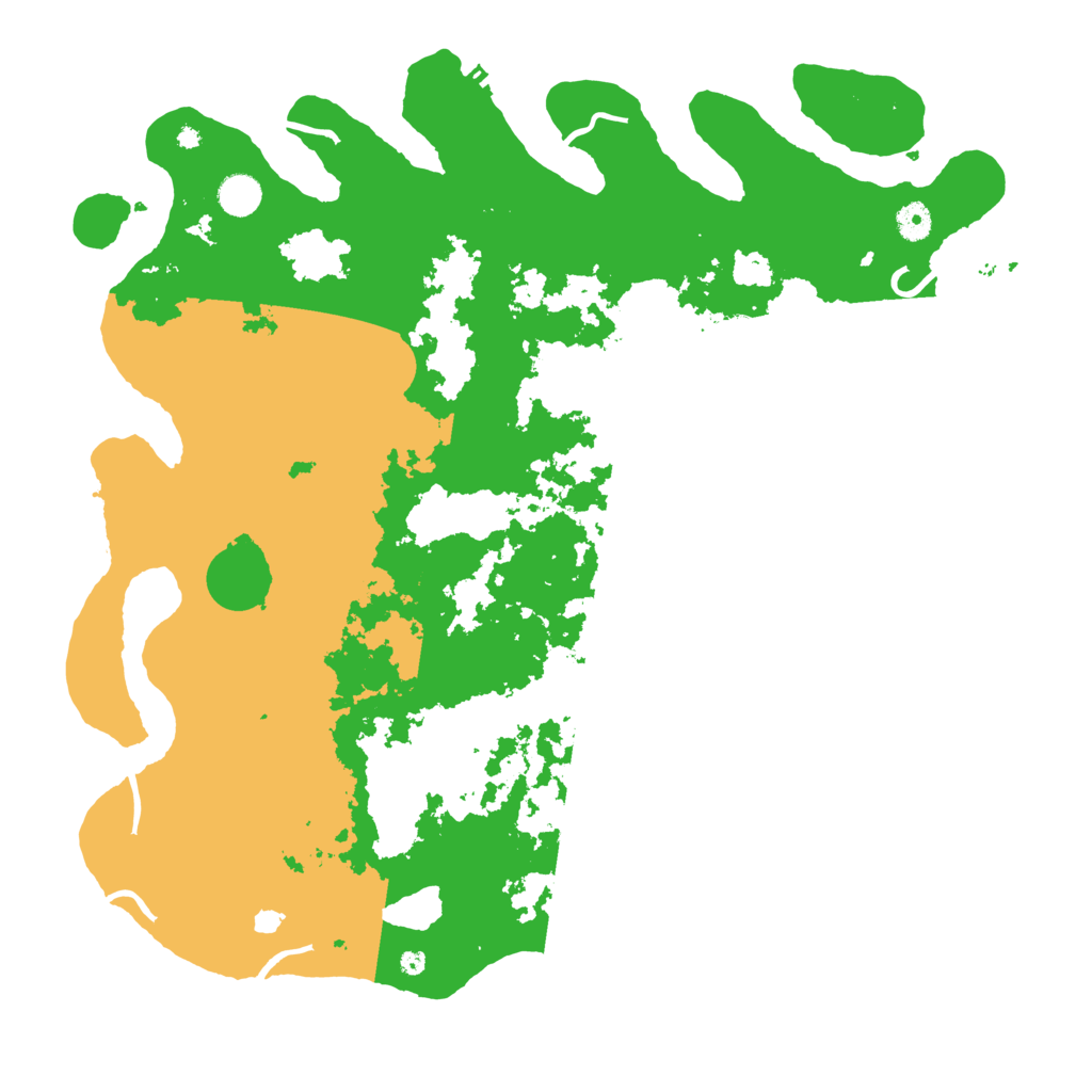 Biome Rust Map: Procedural Map, Size: 4500, Seed: 2115210