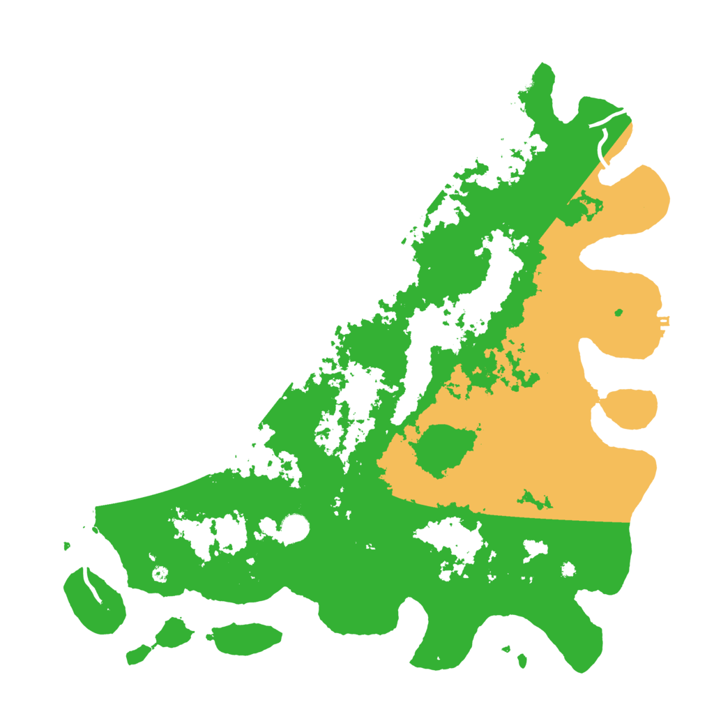 Biome Rust Map: Procedural Map, Size: 4500, Seed: 4946799