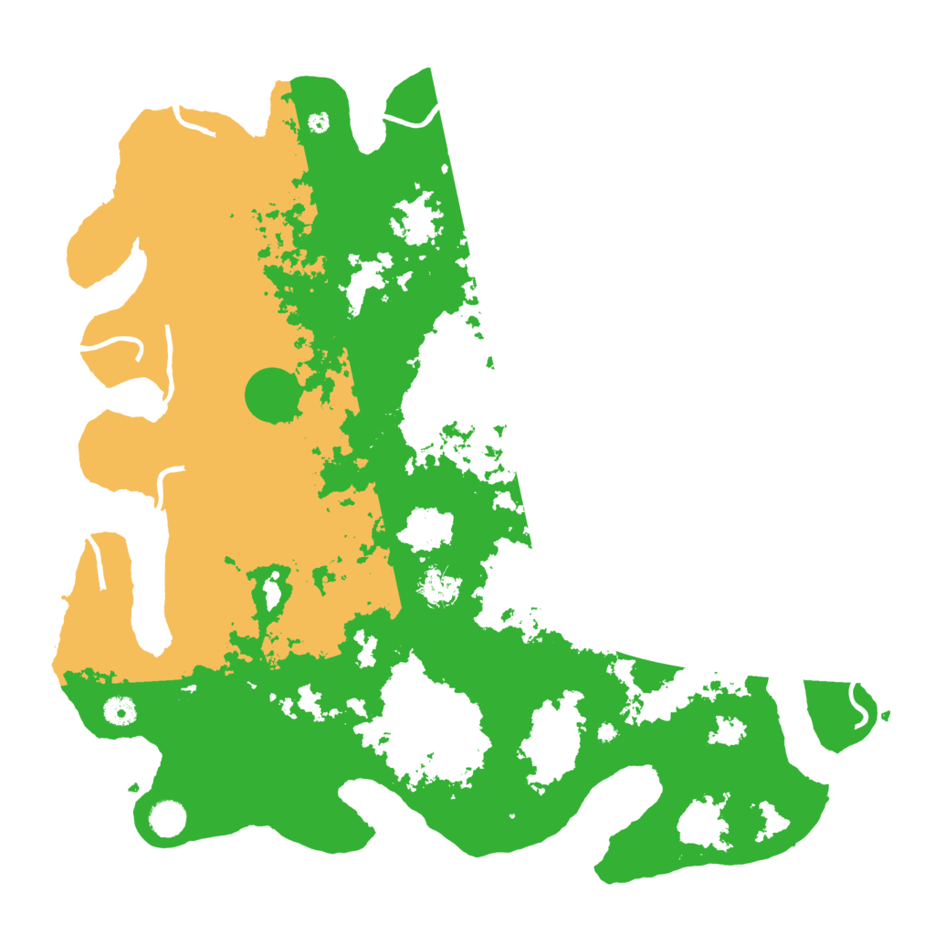 Biome Rust Map: Procedural Map, Size: 4500, Seed: 2738111