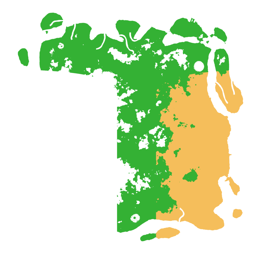 Biome Rust Map: Procedural Map, Size: 4500, Seed: 4702631