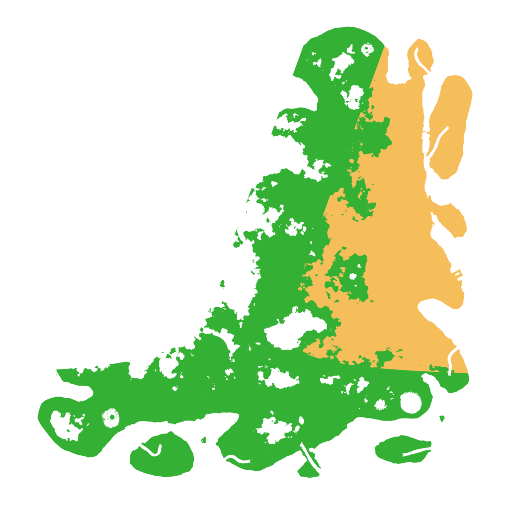 Biome Rust Map: Procedural Map, Size: 4250, Seed: 12