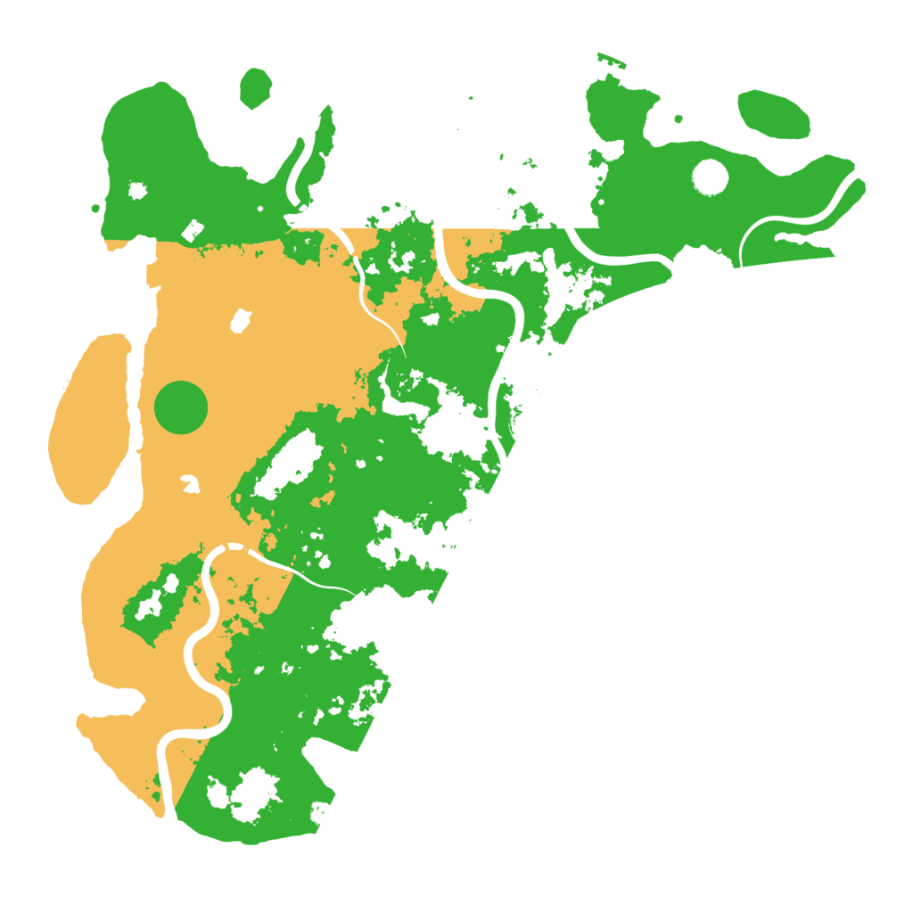 Biome Rust Map: Procedural Map, Size: 4500, Seed: 4914503