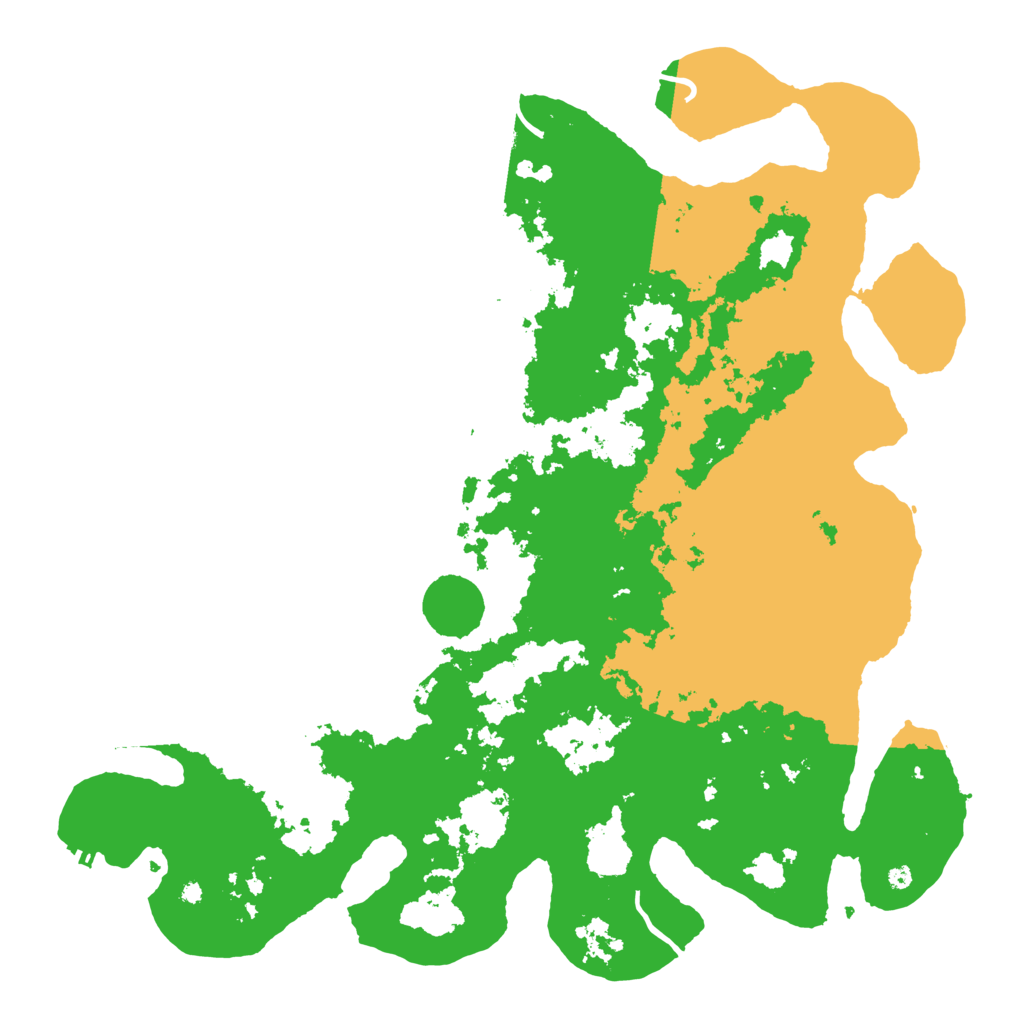 Biome Rust Map: Procedural Map, Size: 4500, Seed: 5622457