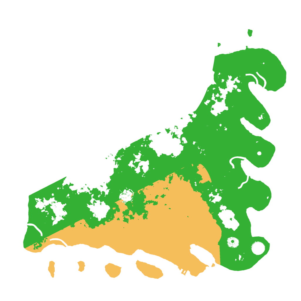 Biome Rust Map: Procedural Map, Size: 4000, Seed: 46536716