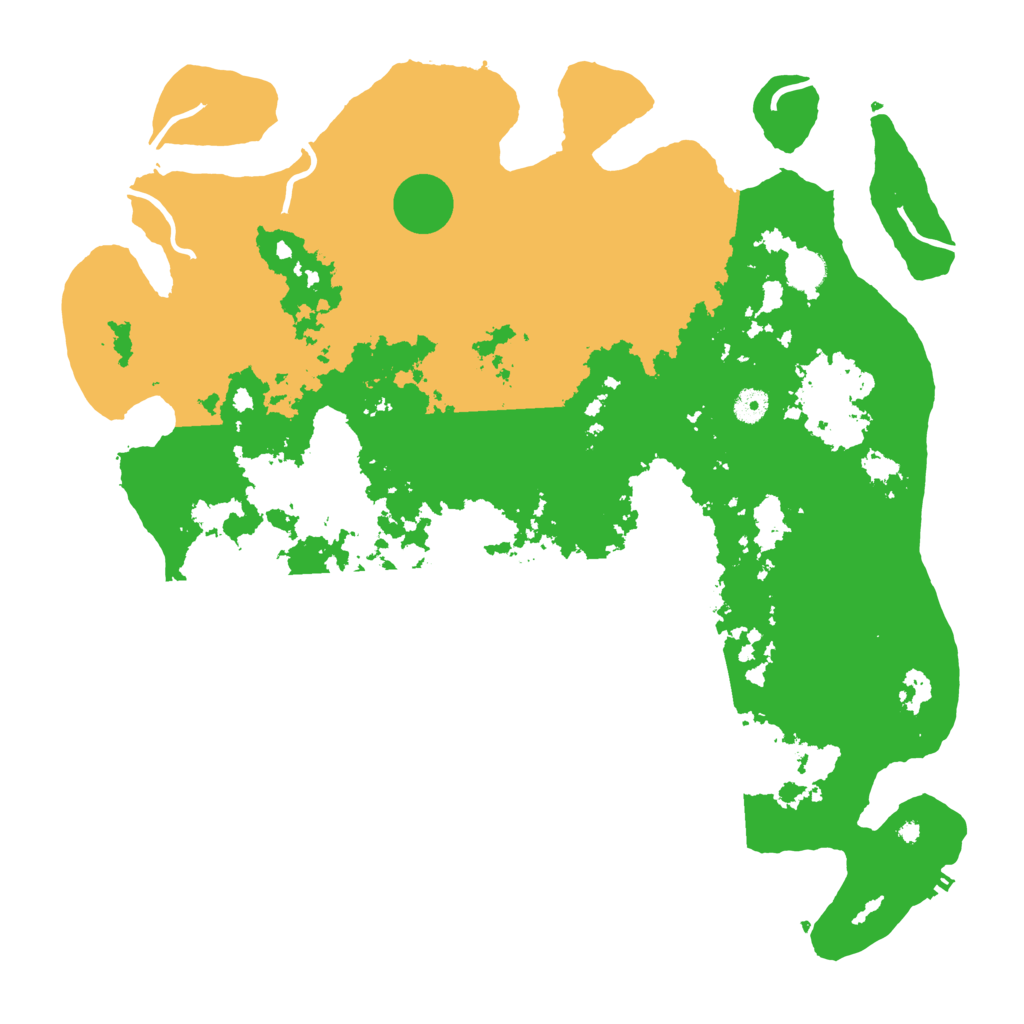 Biome Rust Map: Procedural Map, Size: 4500, Seed: 6295254