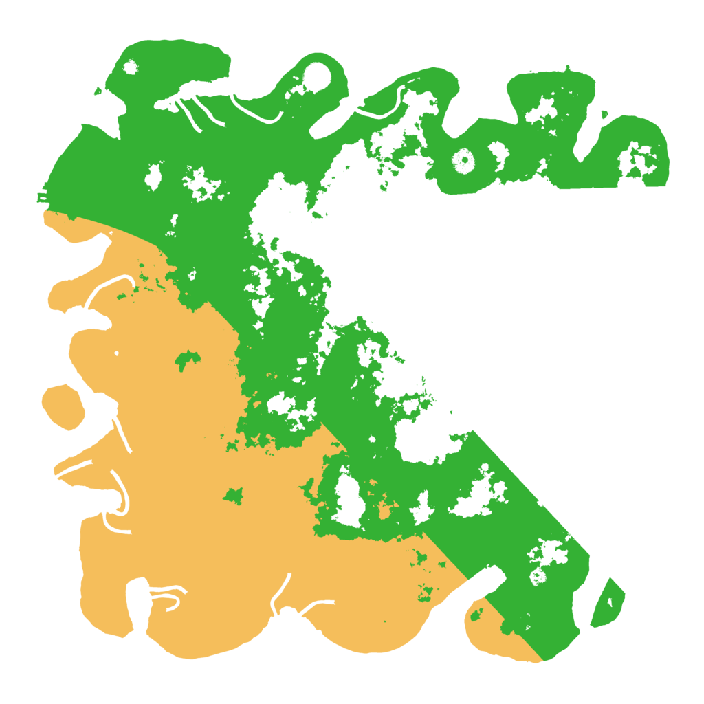 Biome Rust Map: Procedural Map, Size: 4500, Seed: 5173517
