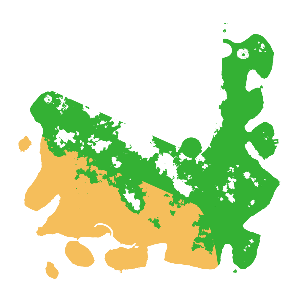 Biome Rust Map: Procedural Map, Size: 4000, Seed: 582486