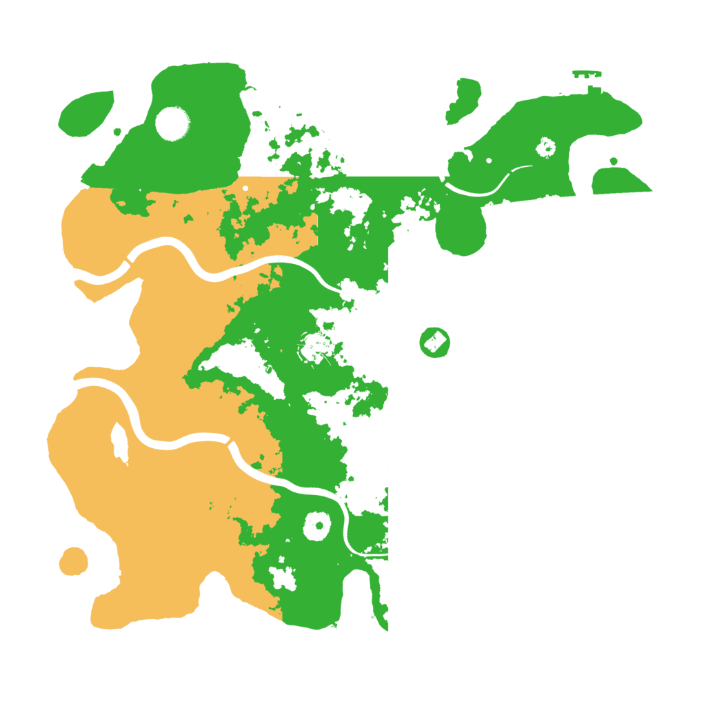 Biome Rust Map: Procedural Map, Size: 3700, Seed: 1869936887