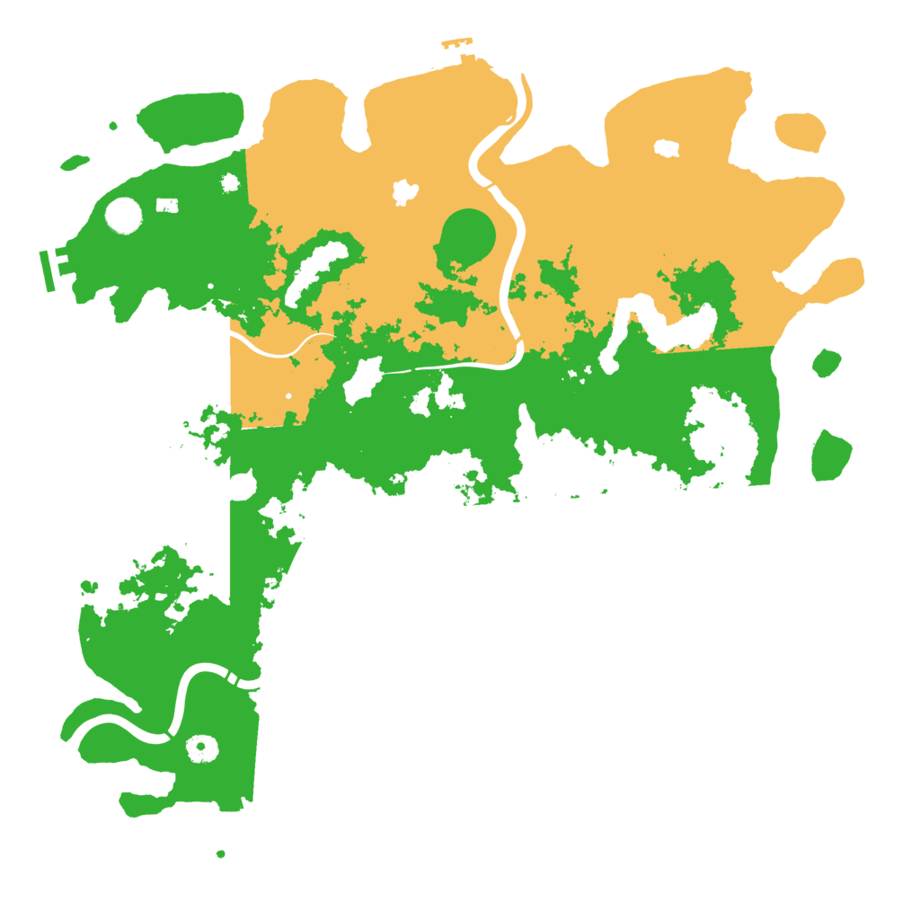 Biome Rust Map: Procedural Map, Size: 4500, Seed: 4704872