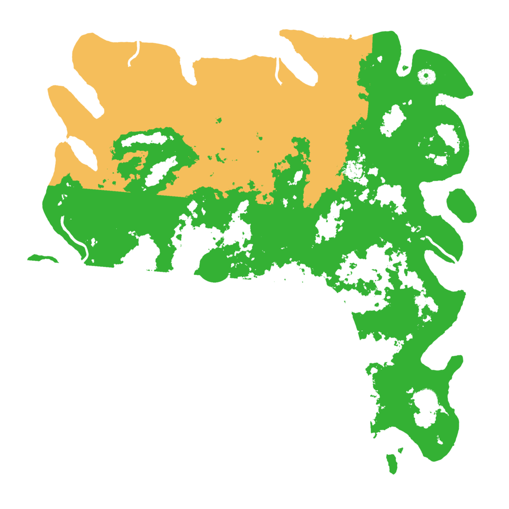 Biome Rust Map: Procedural Map, Size: 4500, Seed: 5502257