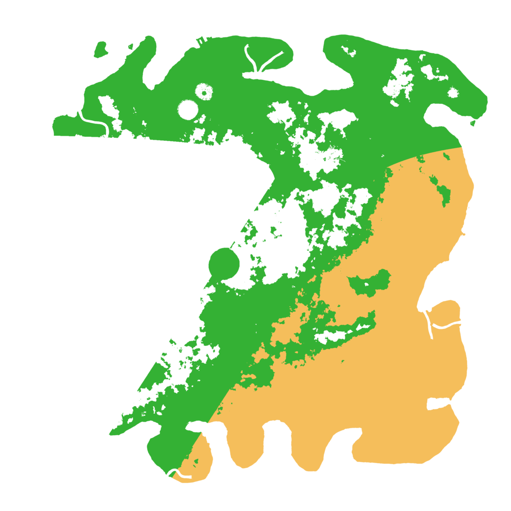 Biome Rust Map: Procedural Map, Size: 4500, Seed: 4856847