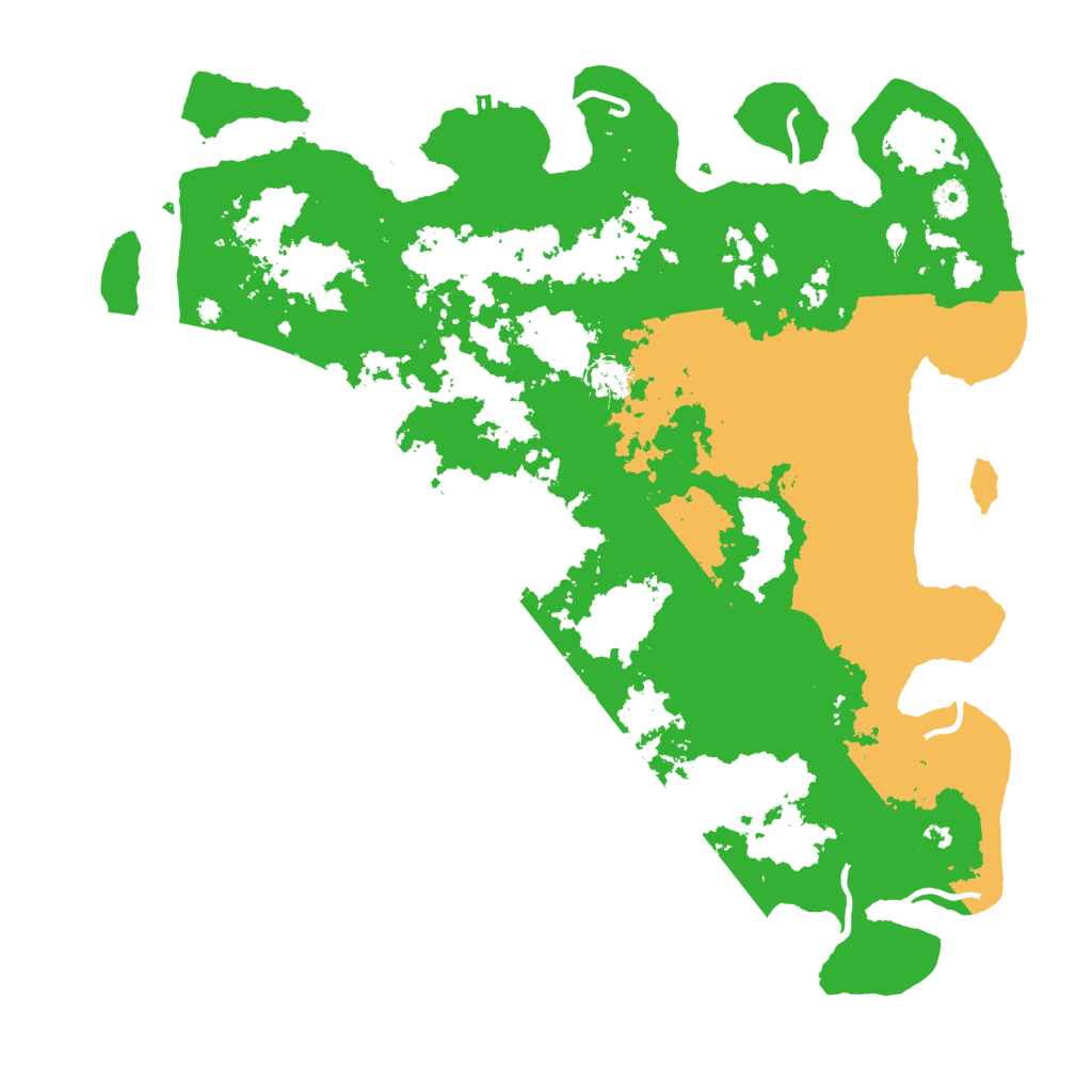 Biome Rust Map: Procedural Map, Size: 4500, Seed: 1673725