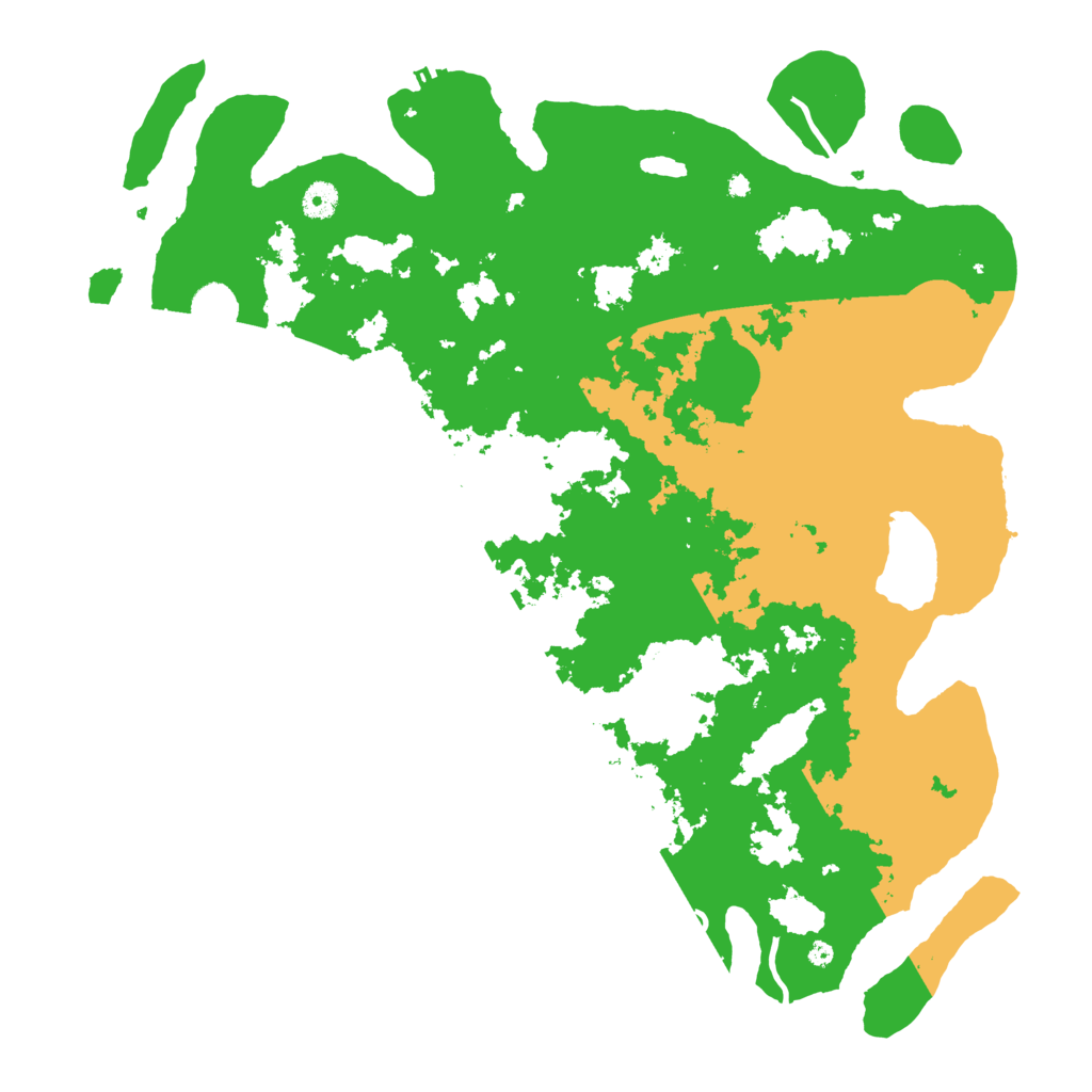 Biome Rust Map: Procedural Map, Size: 4500, Seed: 1229891