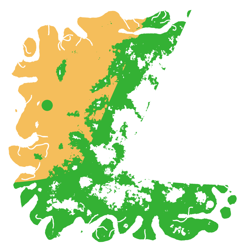Biome Rust Map: Procedural Map, Size: 6000, Seed: 64251