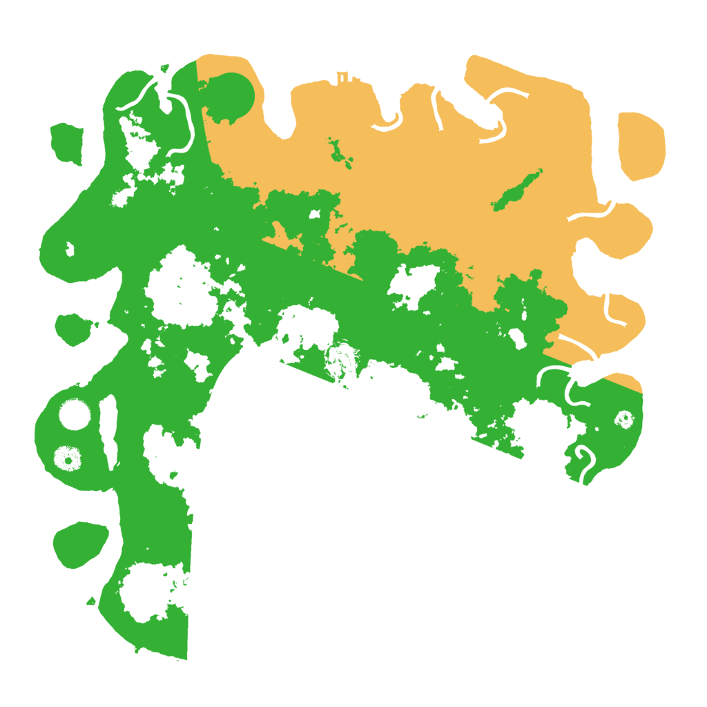 Biome Rust Map: Procedural Map, Size: 4000, Seed: 651651321
