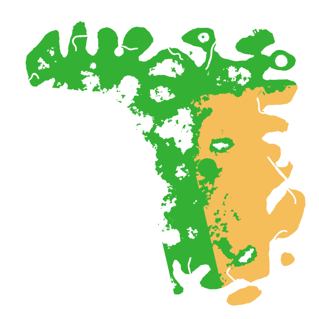 Biome Rust Map: Procedural Map, Size: 4600, Seed: 4584