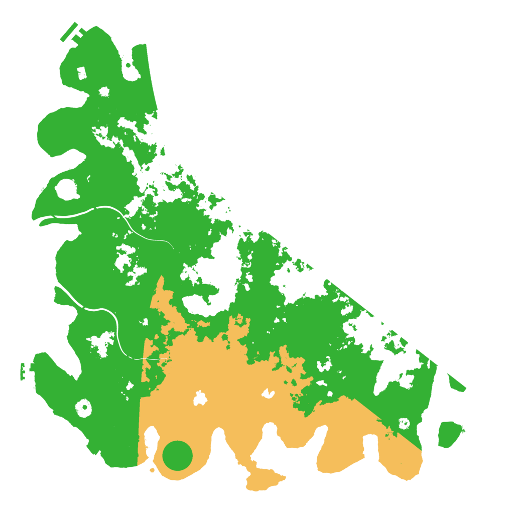 Biome Rust Map: Procedural Map, Size: 4500, Seed: 2721669