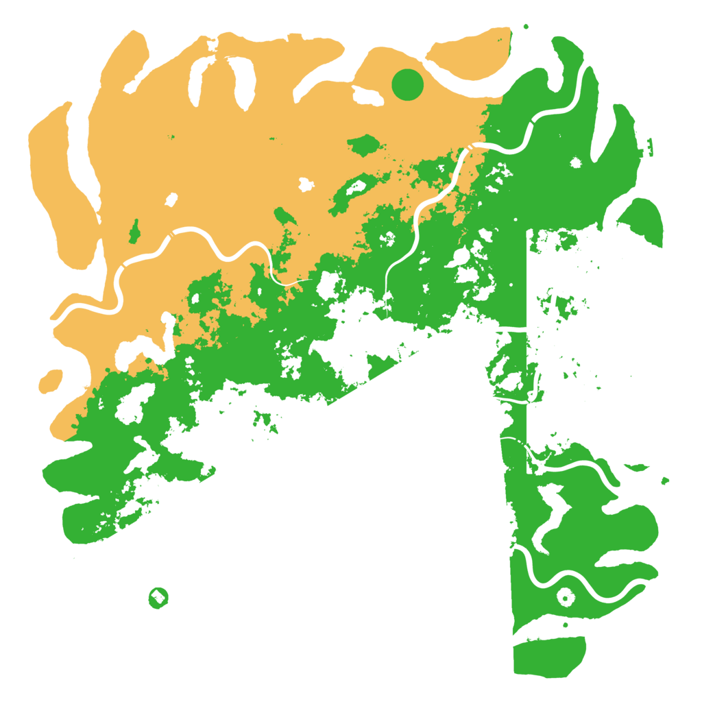 Biome Rust Map: Procedural Map, Size: 5800, Seed: 7307195
