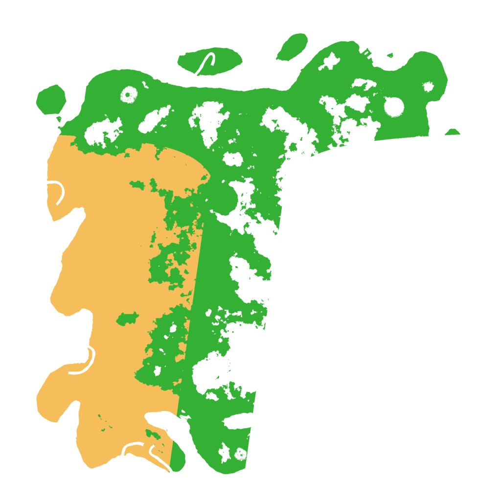 Biome Rust Map: Procedural Map, Size: 4500, Seed: 461769