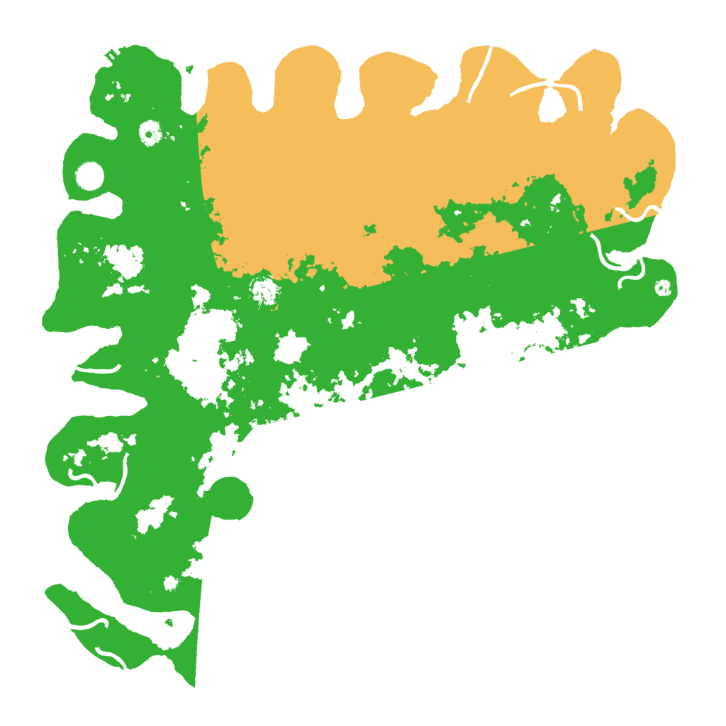 Biome Rust Map: Procedural Map, Size: 4500, Seed: 2144912