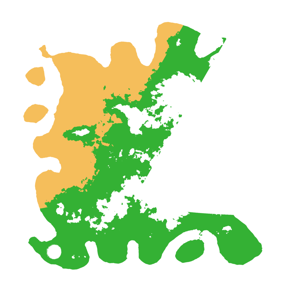 Biome Rust Map: Barren, Size: 3600, Seed: 1032022