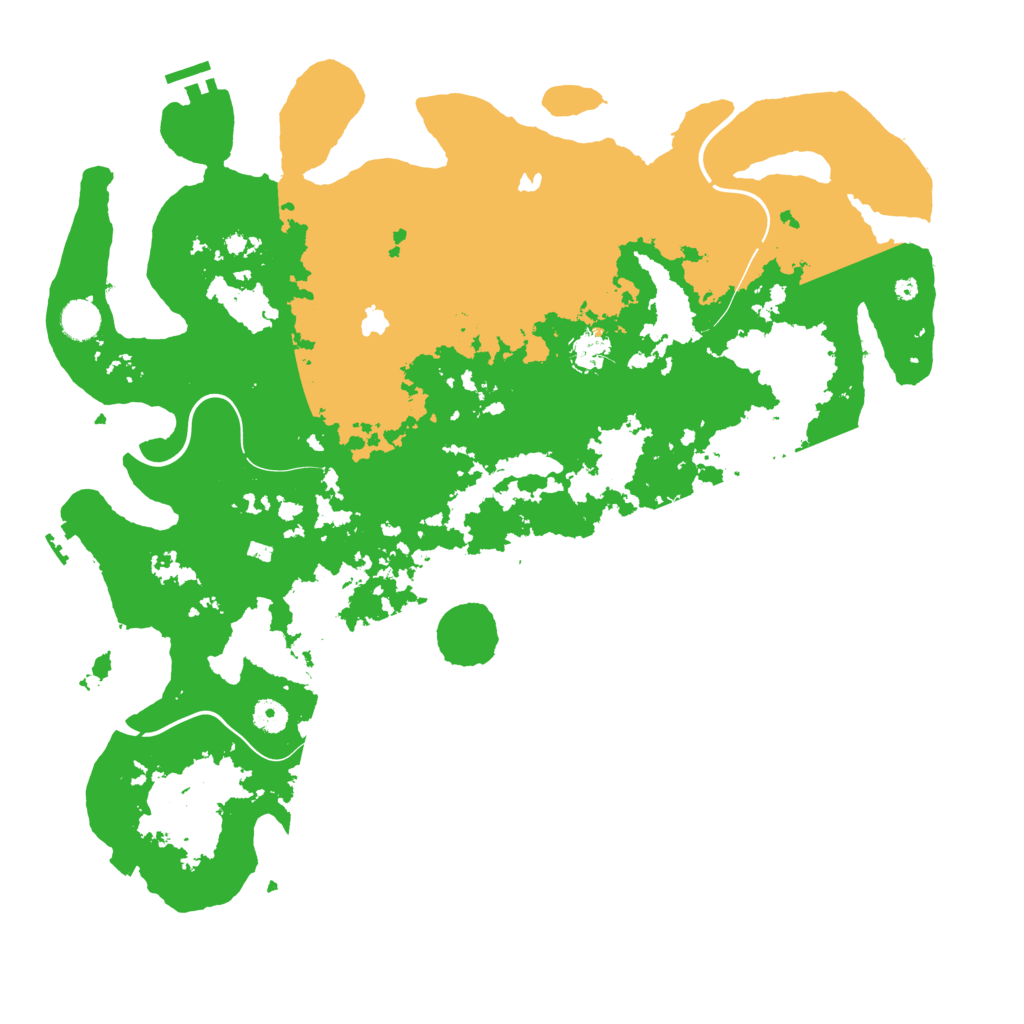 Biome Rust Map: Procedural Map, Size: 4500, Seed: 3341802
