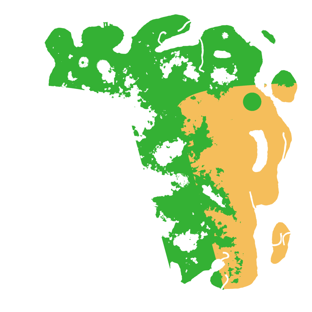 Biome Rust Map: Procedural Map, Size: 4500, Seed: 6123170