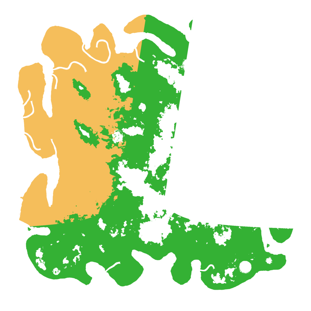 Biome Rust Map: Procedural Map, Size: 4500, Seed: 4852154