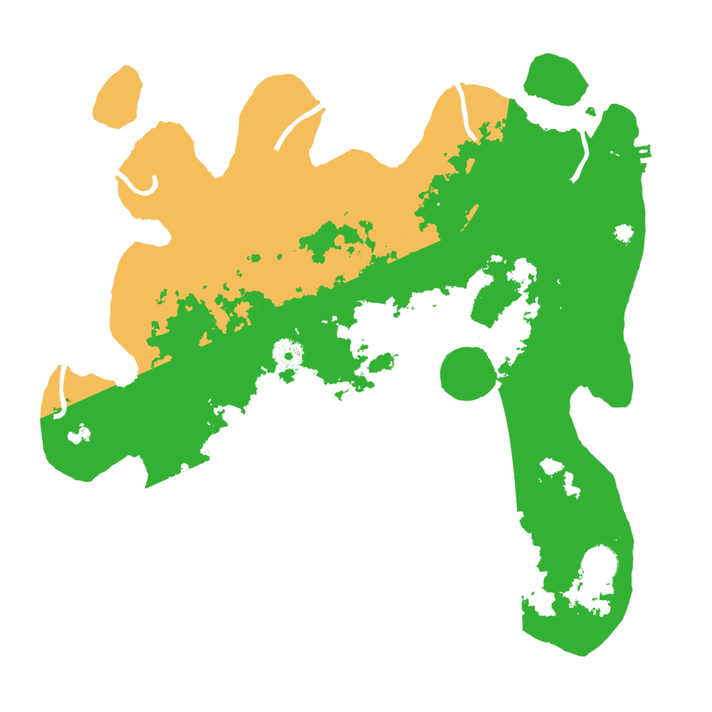 Biome Rust Map: Procedural Map, Size: 3500, Seed: 1362406586