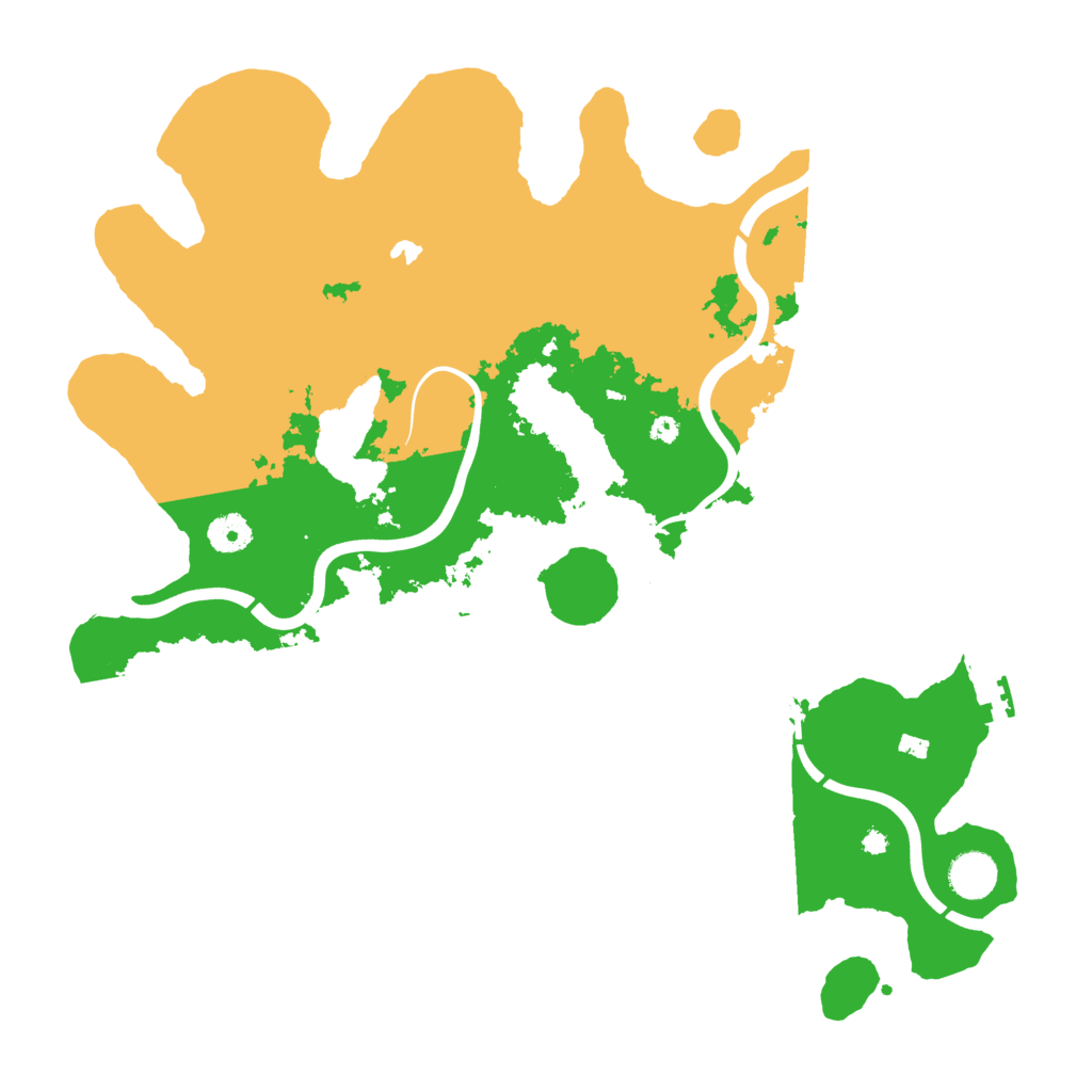 Biome Rust Map: Procedural Map, Size: 4000, Seed: 400563