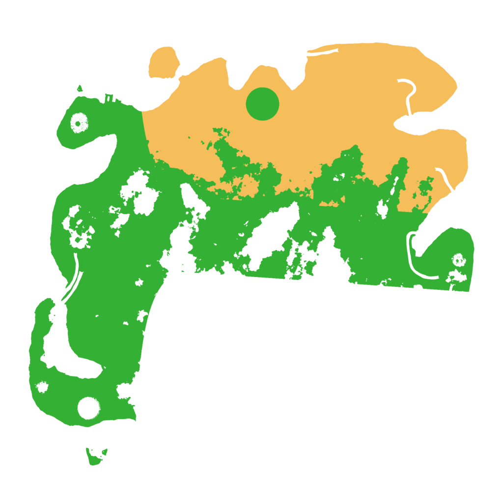 Biome Rust Map: Procedural Map, Size: 4000, Seed: 884050
