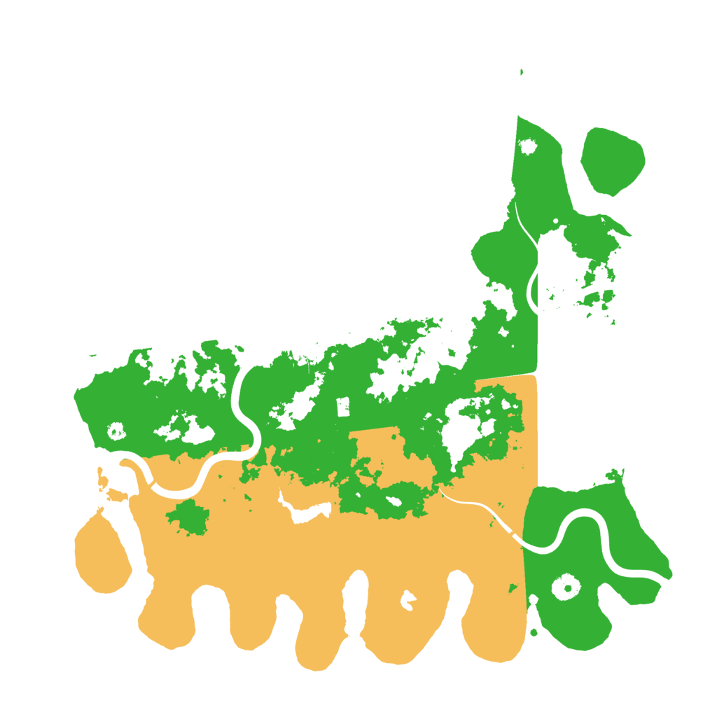 Biome Rust Map: Procedural Map, Size: 4000, Seed: 447761
