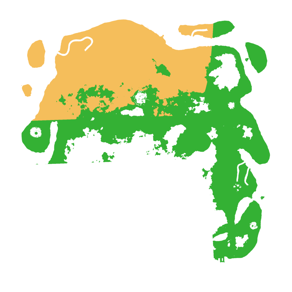 Biome Rust Map: Procedural Map, Size: 4000, Seed: 784352