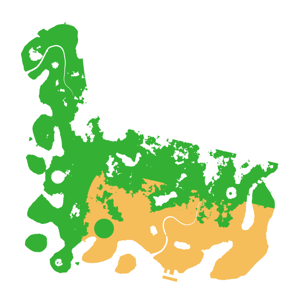 Biome Rust Map: Procedural Map, Size: 4000, Seed: 894185