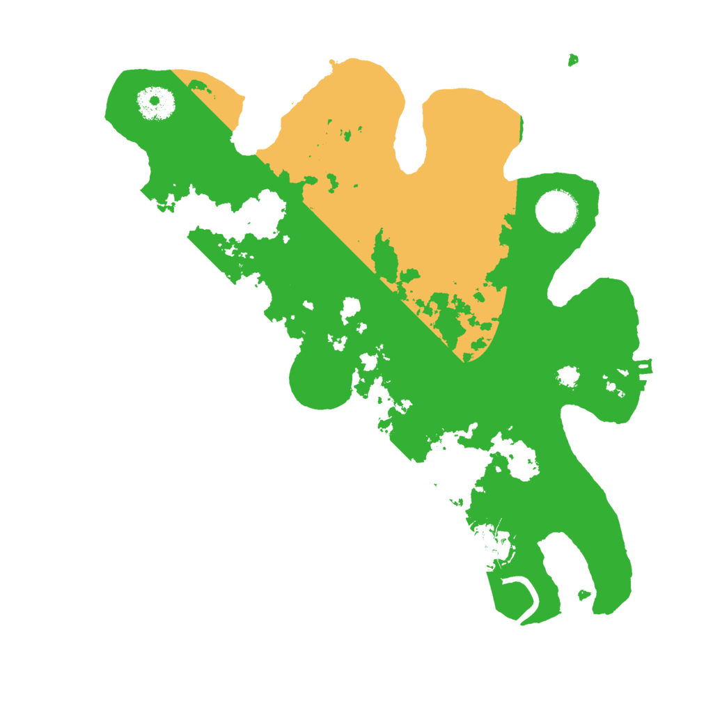 Biome Rust Map: Procedural Map, Size: 3000, Seed: 637541