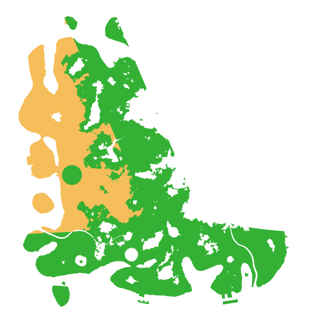 Biome Rust Map: Procedural Map, Size: 4250, Seed: 2067994445