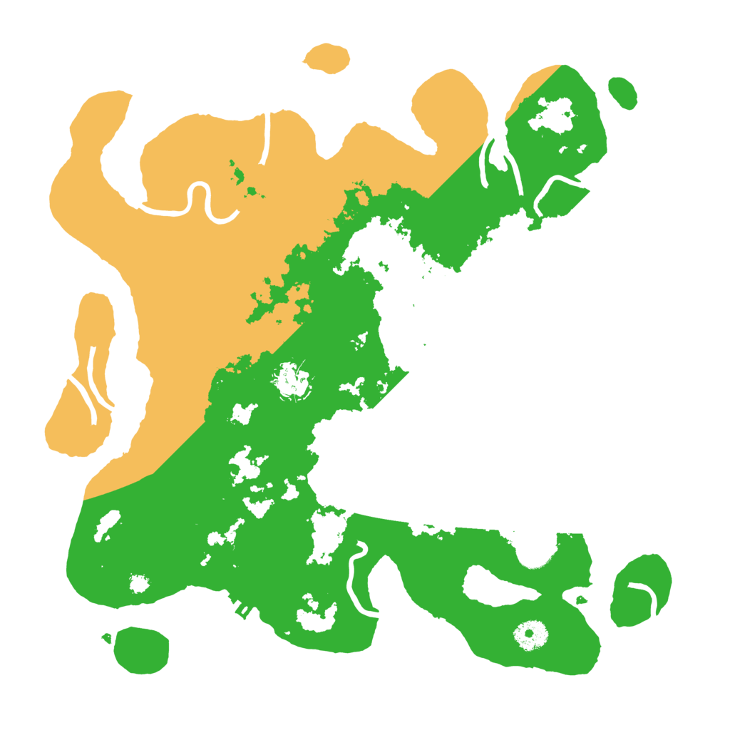 Biome Rust Map: Procedural Map, Size: 3500, Seed: 1569723101