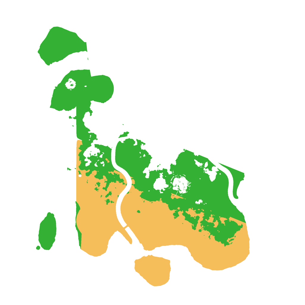 Biome Rust Map: Procedural Map, Size: 3000, Seed: 802455695