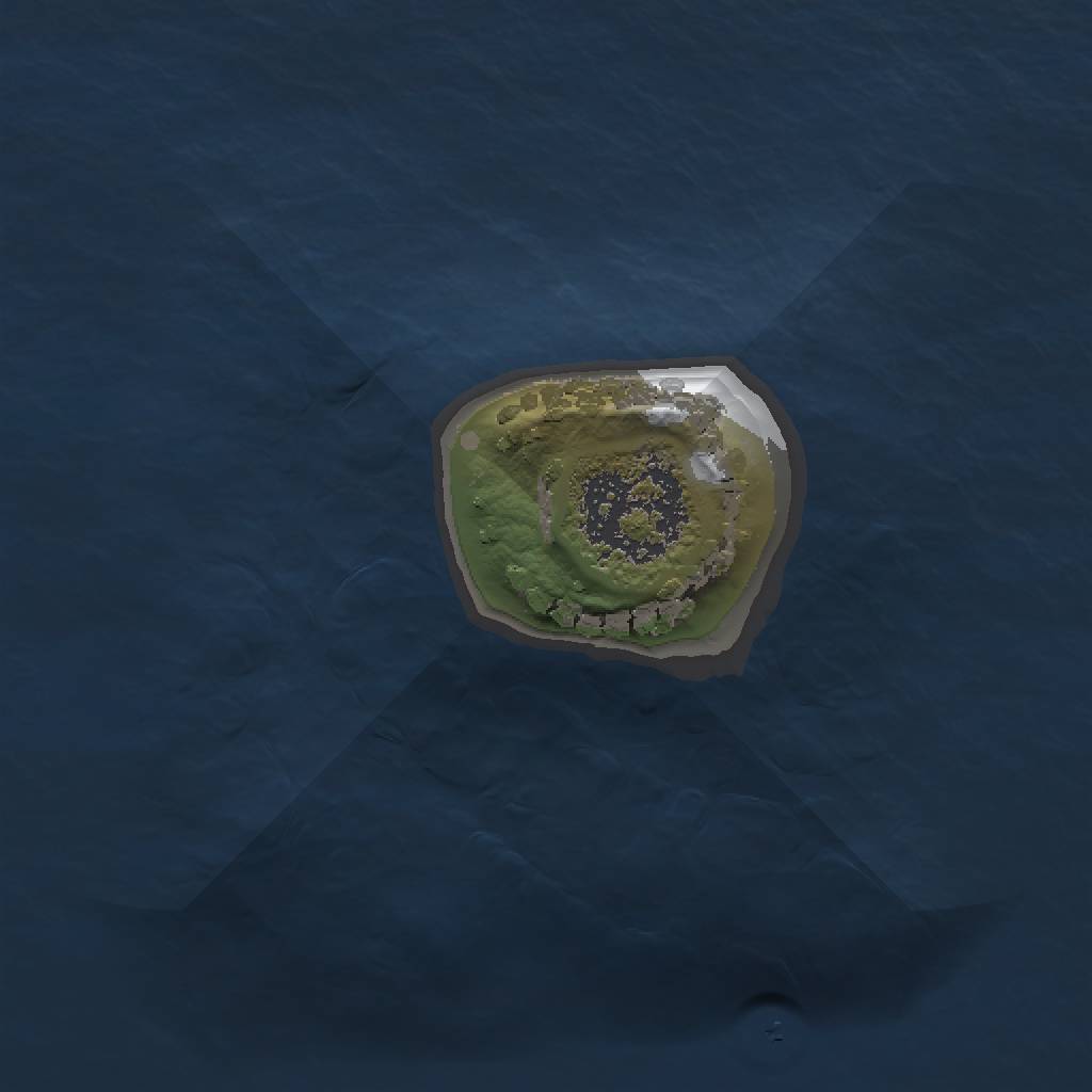 Rust Map: Procedural Map, Size: 1000, Seed: 814221008, 3 Monuments