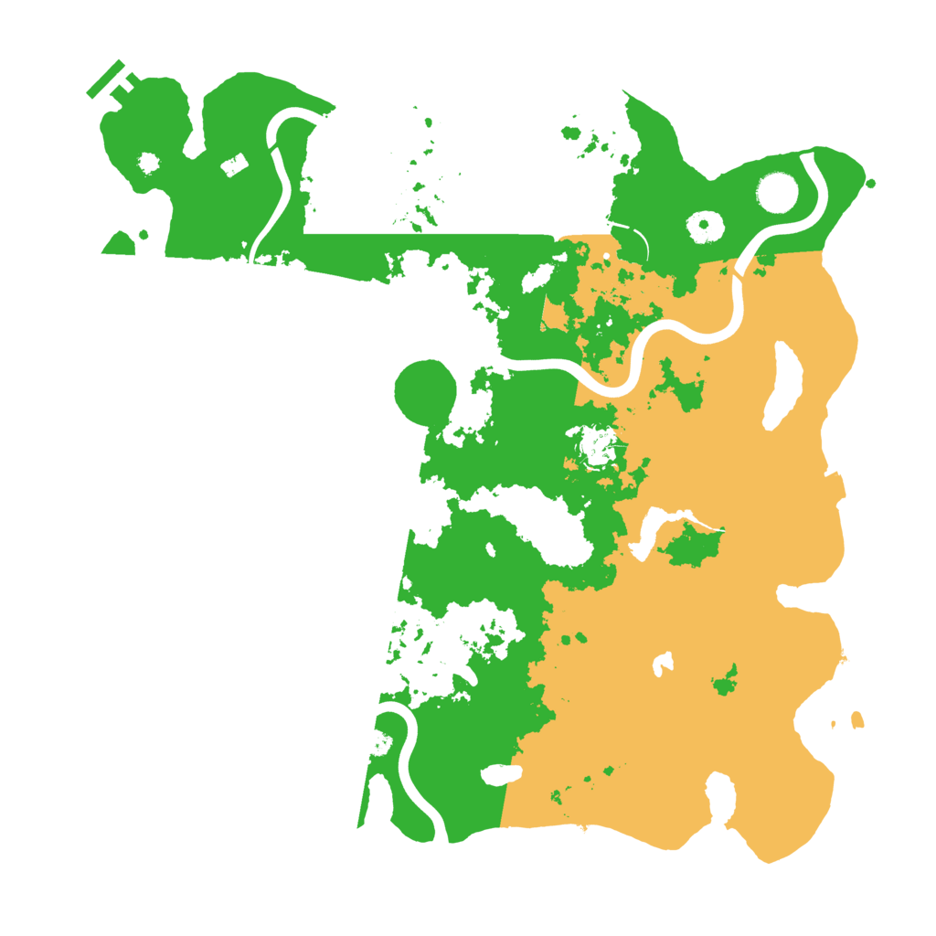 Biome Rust Map: Procedural Map, Size: 4000, Seed: 181892805