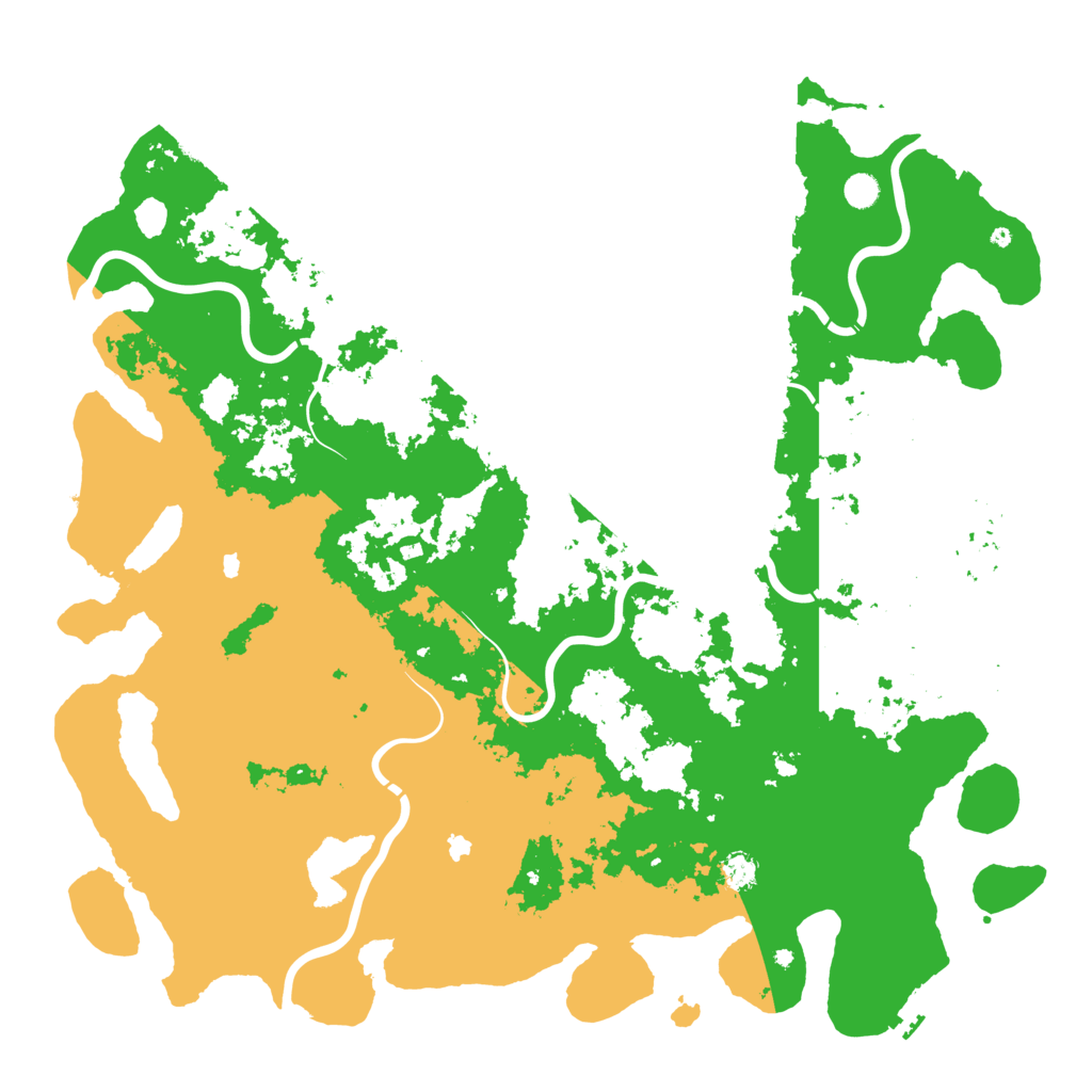 Biome Rust Map: Procedural Map, Size: 5500, Seed: 5463481