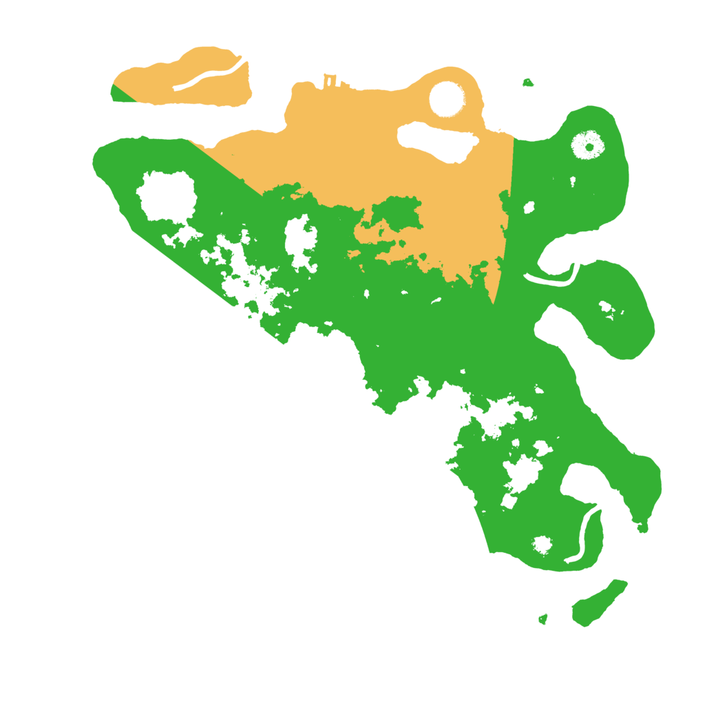 Biome Rust Map: Procedural Map, Size: 3500, Seed: 1149103734